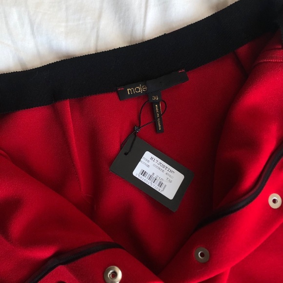 Maje Paris Asymetrical Snap Skirt - Picture 3 of 6